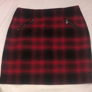 Plaid skirt